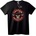 NOONEBRAND Тениска Персонализиран Мотоциклетен Череп - 6XL, Black
