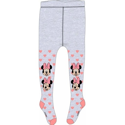 Eplusm Dívčí punčocháče MINNIE se srdíčky šedá – Zboží Dáma