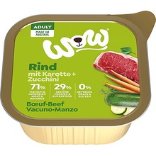 WOW Adult Dog Hovězí s karotkou 150 g