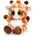 Keel Toys - Анимотсу - Плюшенo жирафче - 15 см