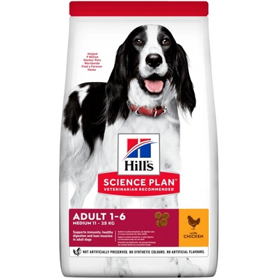 Hill’s Science Plan Medium Adult with Chicken 14 kg