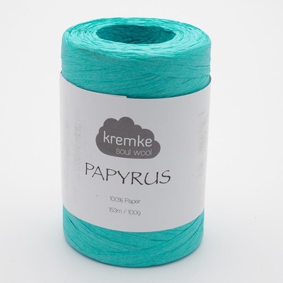 kremke soul wool Papírová příze Papyrus Türkis