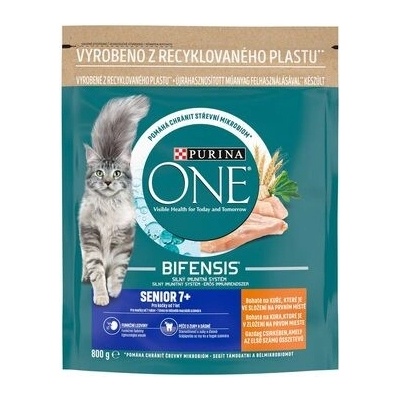PURINA One Bifensis Senior 7+ kuracie 0,8 kg