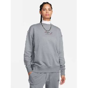 Nike Блуза w nsw phnx flc os crew prnt sw