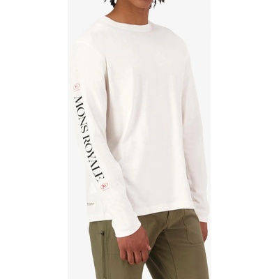Longsleeve Mons Royale Yonder Merino Organic Cotton Long Sleeve vintage white