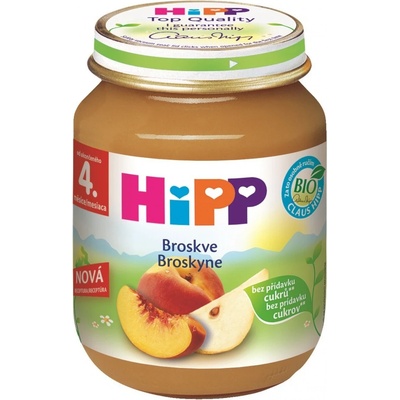 HiPP BIO broskev 125 g – Zboží Dáma