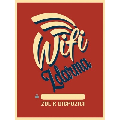 Ceduľa Wifi Zdarma