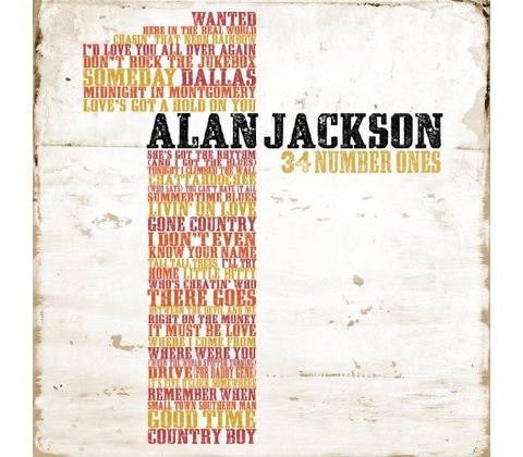 JACKSON ALAN: 34 NUMBER ONES, CD