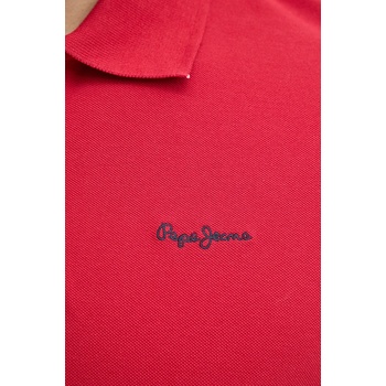 Pepe Jeans Памучна тениска с яка Pepe Jeans ESSENTIAL POLO CONTRAST LOGO (PM542298)