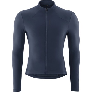 Gonso Мъжка фланелка с дълъг ръкав за колоездене Gonso Sitivo Jersey Therm Cycling jersey - Navy Carmen - размер 3XL (056-4327-0216)