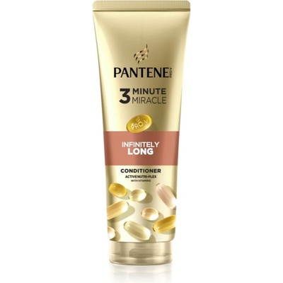 Pantene 3 Minute Miracle Infinitely Long регенериращ балсам за слаба и увредена коса 220ml