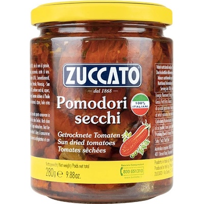 Zuccato sušené paradajky v olivovom oleji s kapary 280 g