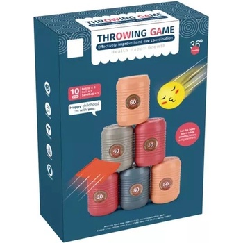 Man Yuk Toys Игра за умение с хвърляне на торби с пясък. - на унгарски език (868-122)