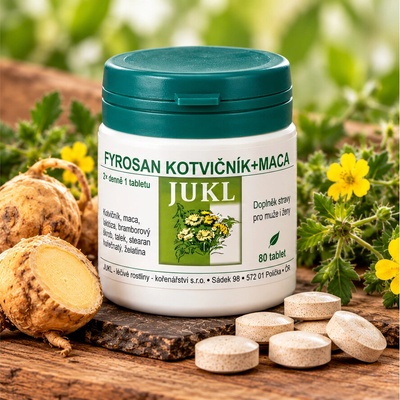 Fyrosan Kotvičník + Maca 80 tablet
