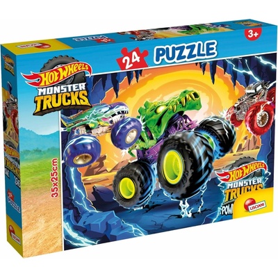 Lisciani Hot Wheels Monster Trucks 24 dielov