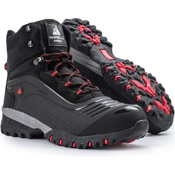 Marwells Мъжки туристически боти - Черни 20210835580 (362200_Черно)