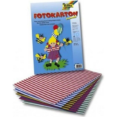 Papír na scrapbooking A4 300g/m2 10ks Fotokarton