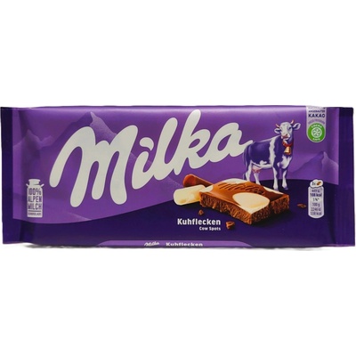 Milka Kuhflecken Cow Spots mléčná čokoláda 100 g