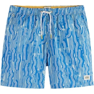 Scotch & Soda Бански гащета Scotch & soda 180380 swimming shorts - Blue (Vuur Island Stripe)