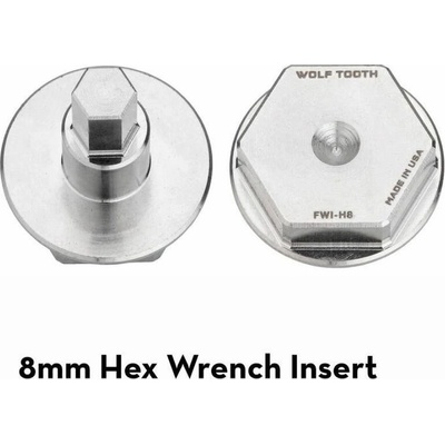 Wolf Tooth FLAT WRENCH INSERT 8mm hex
