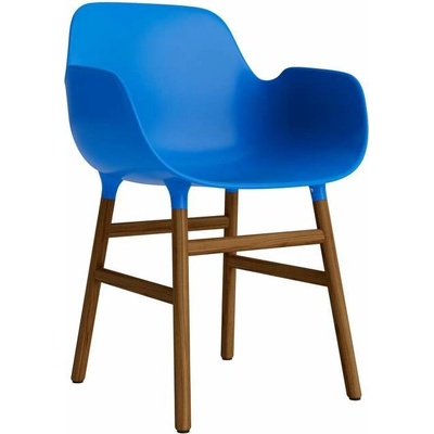 Normann Copenhagen Form s područkami světle modrá / ořech