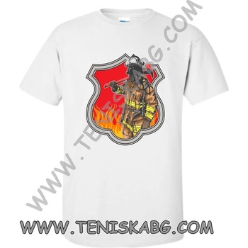 Image 1 of Fruit of the Loom Тениска - Fireman