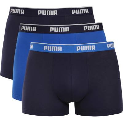 PUMA Пакет от три - мъжки боксерки Puma многоцветни Puma | Cheren Sin Mnogotsveten | МЪЖЕ | L