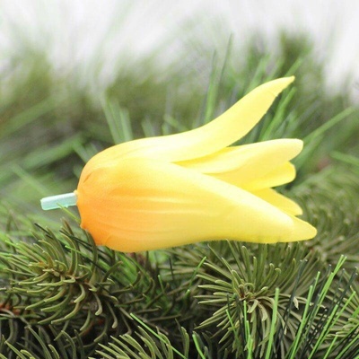 Hlavička tulipánu - žlutá světlá - VL0569