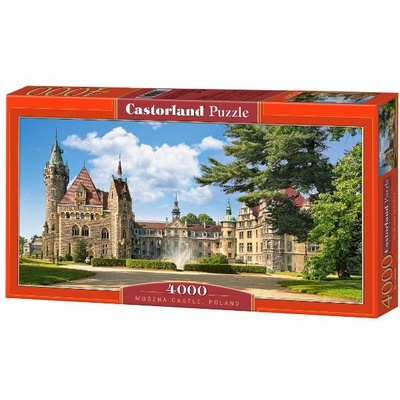 Castorland Moszna Castle, Poland 4000 pcs Пъзел 4000 броя Град (400027)