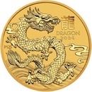 The Perth Mint zlatá mince Lunar Series III Year of Dragon 2024 1/10 oz