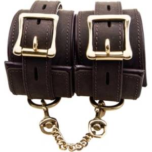 Loving Joy Луксозни белезници от естествена кожа Bound Nubuck