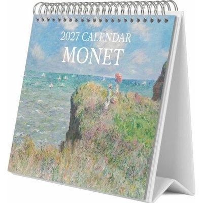 CurePink Stolní Claude Monet 20 x 17 cm [CS27010] 2027