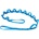C. A. M. P C. A. M. P. Осигурителна примка C. A. M. P. Daisy Twist Daisychain - Light Blue - размер Long (314-0158-0211)