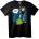 NOONEBRAND Тениска Победих COVID-19 - S, Black