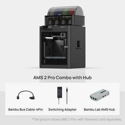 Bambu Lab P1S Combo AMS 2 Pro