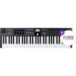 Arturia KeyLab Essential 61 mk3 SET 2 Миди клавиатура Black (KEYLAB-ESSENTIAL-61BK-MK3-SET2)