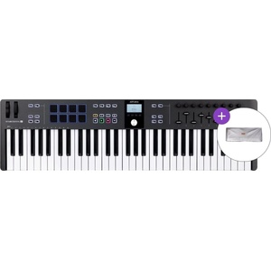Arturia KeyLab Essential 61 mk3 SET 2 Миди клавиатура Black (KEYLAB-ESSENTIAL-61BK-MK3-SET2)