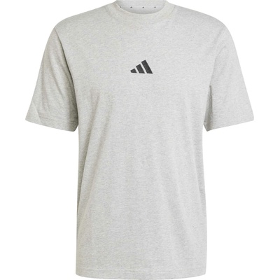 adidas Essentials Small logo sivé čierne