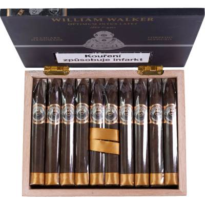 William Walker 1869 Maduro Torpedo 20 ks