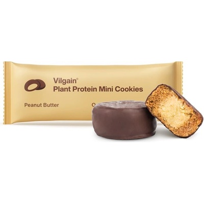 Vilgain Plant Protein Mini Cookies arašidové maslo 50 g