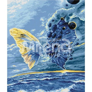 Milena Style Сънища - гоблен със схема конци dmc 1: 1