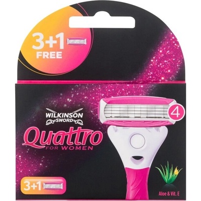 Wilkinson Sword Quattro for Women 4 ks