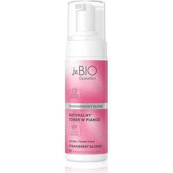 beBIO Natural Foam Toner Strawberry Blonde тонираща пяна За коса 120ml