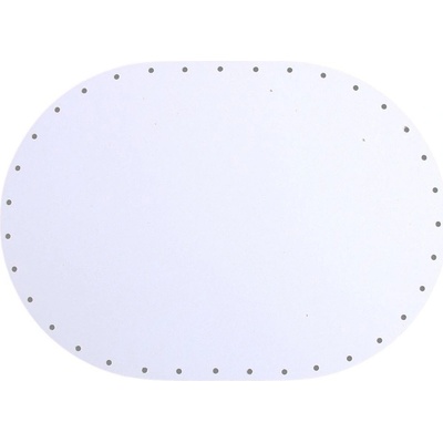 sololak bílý ovál 17x24cm s otvory 22B1724V – Zbozi.Blesk.cz