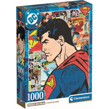 Clementoni Пъзел Clementoni от 1000 части - Супермен, вид 3 (37507)