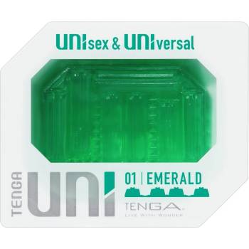 Image 1 of TENGA Uni Emerald Sleeve