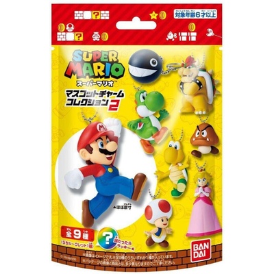 Bandai Super Mario žvýkačka se sběratelským přívěškem 1,5 g