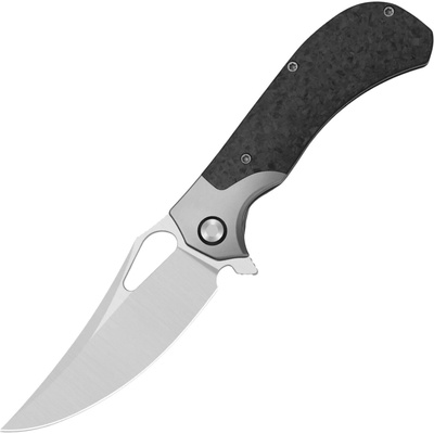 Kizer Cyclone S35VN,Satin,Titanium&Carbon Fiber Ki3734A2