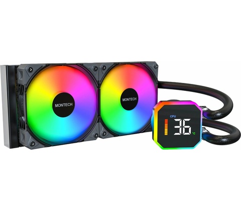 Montech Hyper Flow Digital 240 Black