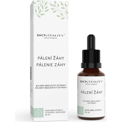 Green idea pálení žáhy bezlihová tinktura kapky 25 ml